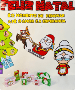 Painel de Natal para Escola