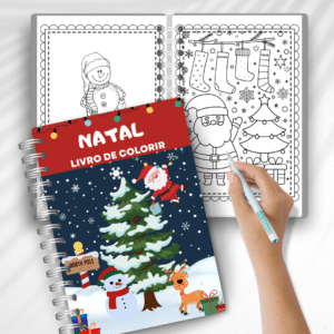 Livro de colorir Natal